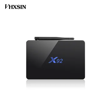 

VHXSIN X92 TV Box Amlogic S912 Android 7.1 Octa-core 2.4GHz/5.8GHz WiFi HD 2.0a with USB 2.0