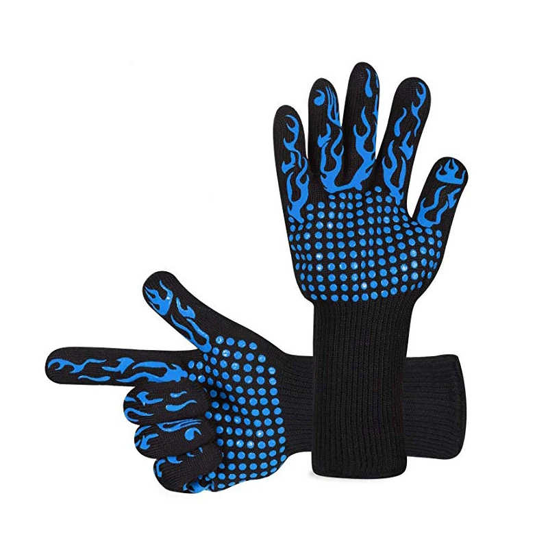 1 пара духовых перчаток термостойкие толстые силиконовые кухонные перчатки для выпечки для барбекю гриля варежки для мытья посуды кухонные перчатки-прихватки