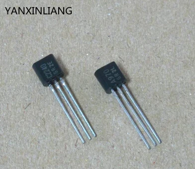 10 Paare Transistoren 2SA970 + 2SC2240 GR TO92 – Insgesamt 20 Stück – Für Audio & Elektronik