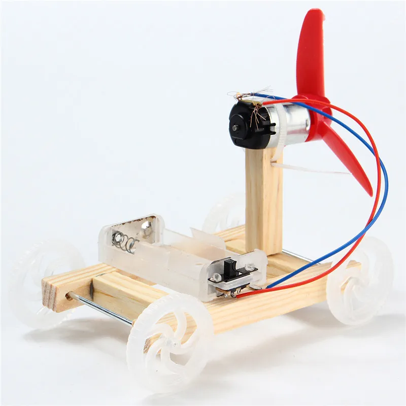 DIY одностворчатая Сборная модель автомобиля, развивающие игрушки, научный эксперимент, развивающие игрушки, подарок для детей