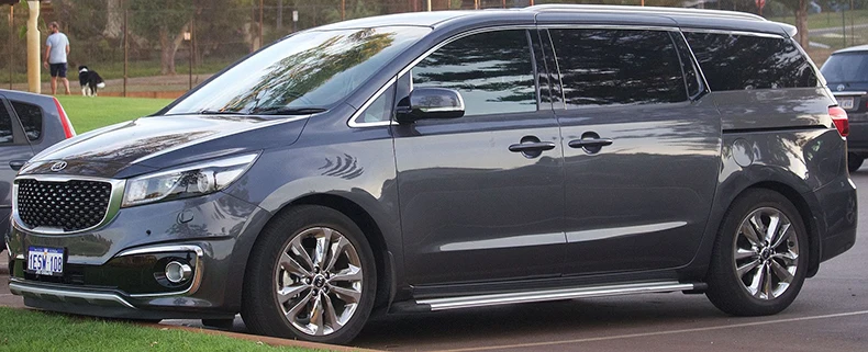 Волокна кожи багажник автомобиля коврик для Kia Carnival 3rd поколения grand carnival grand Sedona автомобильные аксессуары