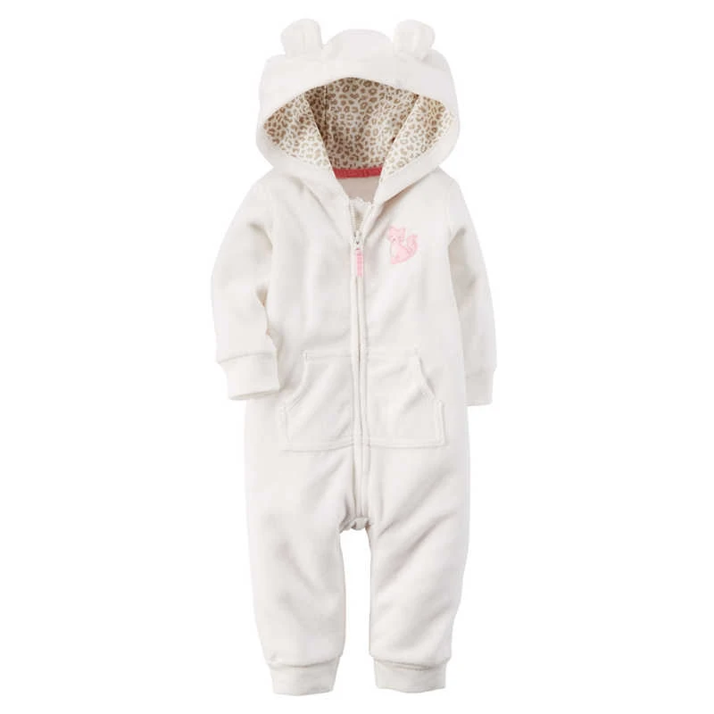 Otoño e Invierno bebé recién nacido ropa de bebé polar mono niños mameluco con capucha oso Onesie bebé Bebe Menino Macacao Otoño e Invierno bebé recién nacido ropa de bebé polar mono niños mameluco con capucha oso Onesie bebé Bebe Menino Macacao