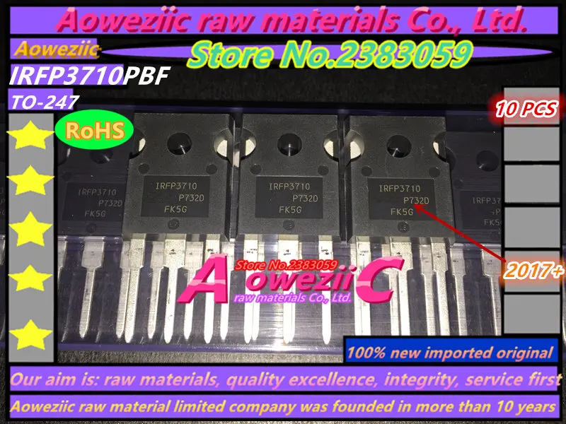 

Новая импортная оригинальная МОП-трубка Aoweziic 2017 + 100 IRFP3710PBF IRFP3710 TO-247, 100 в, 57A