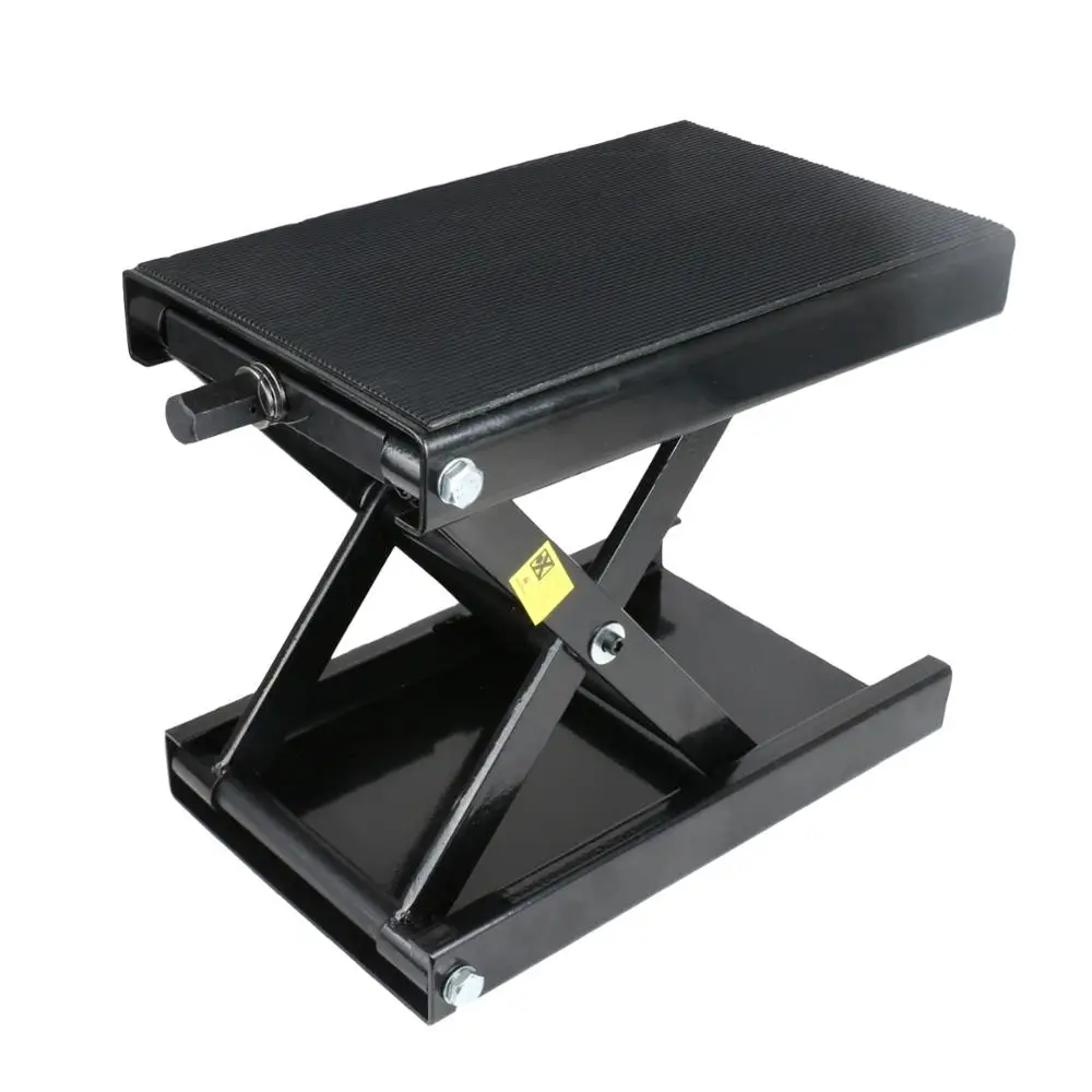 Motorcycle Jack Scissor Lift 1100LBS Garage Shop Standin Lifting