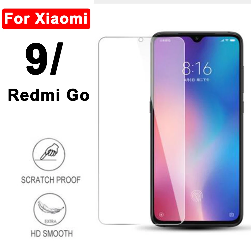 Защитное стекло для Xiaomi 9 закаленное на Xiomi Redmi Go Защитная пленка экрана Ksiomi Xiaomi9 G O
