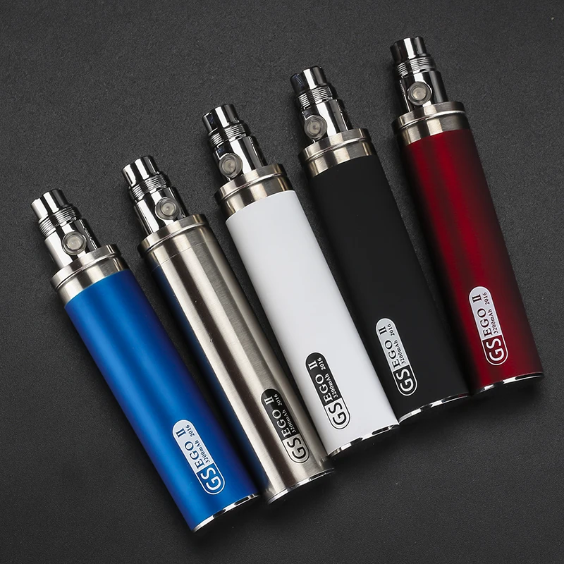 Günstige 2 STÜCKE GS ego III 3200 mAh Elektronische zigarette Batterie Fit M16 CE4 Protank Gs h2s T3S zerstäuber Große Kapazität