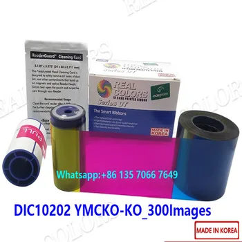 

20Pieces Compatible EDIsecure DIC10201 YMCKOP 500 Images Color Ribbon & Cleaning Kits DCP340 DCP340plus DCP240 DCP240plus