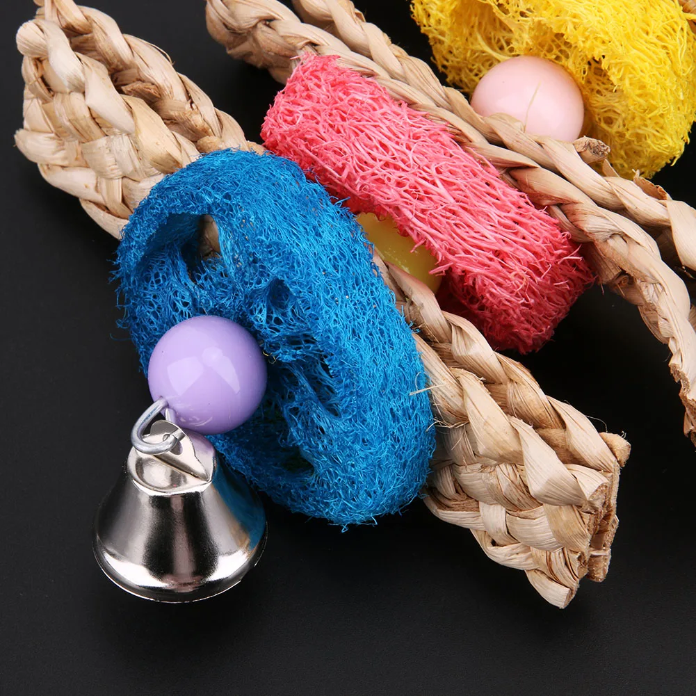 Colorful Wooden Toy for Parrots