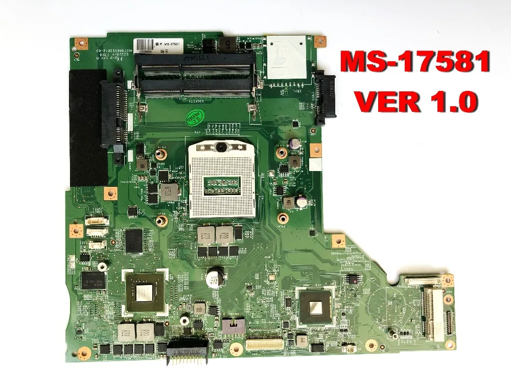 Оригинальный Для MSI MS-17581 материнская плата 1 0 протестированный отлично