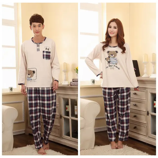 2015 Spring Autumn Women's and men's house clothes
