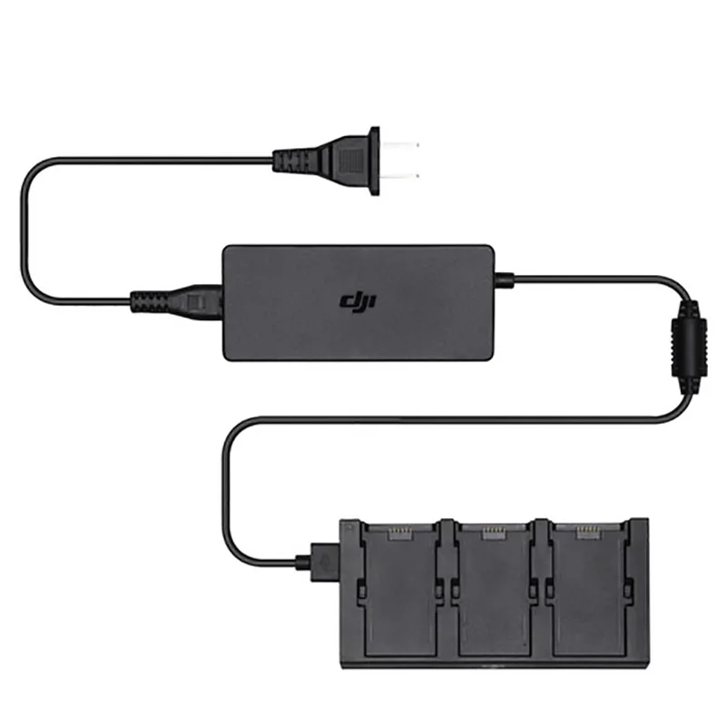 Original Battery Charger Charging Hub Drone Part 7 Black For DJI Spark Intelligent Flight RC Quadcopter drone Accessories | Электроника