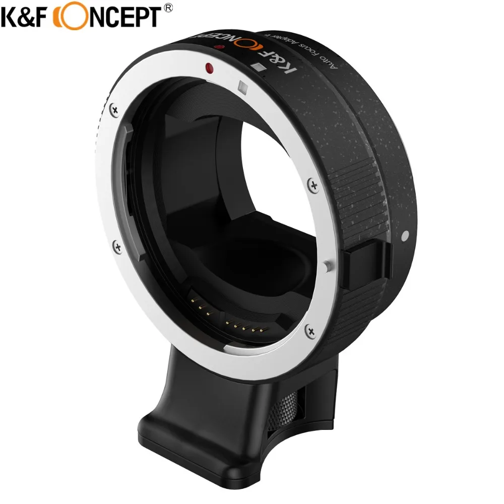 

K&F CONCEPT EF-NEX Electronic Auto-focus Camera Lens Mount Adapter Ring For Canon EF Lens on For Sony E-mount Camera Sony