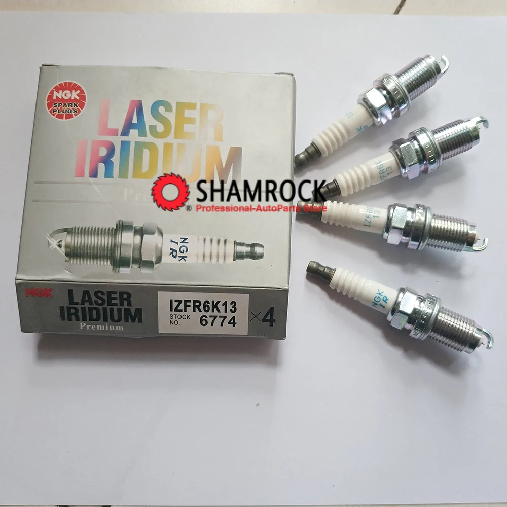 original NGK Teile Laser Iraurita&Platinum Spark Plugs IZFR6K13 6774 fit 2003-2007 Hhonda Accord 2008-2014 Fit DX LX Sport 4pcs original NGK Teile Laser Iraurita&Platinum Spark Plugs IZFR6K13 6774 fit 2003-2007 Hhonda Accord 2008-2014 Fit DX LX Sport 4pcs