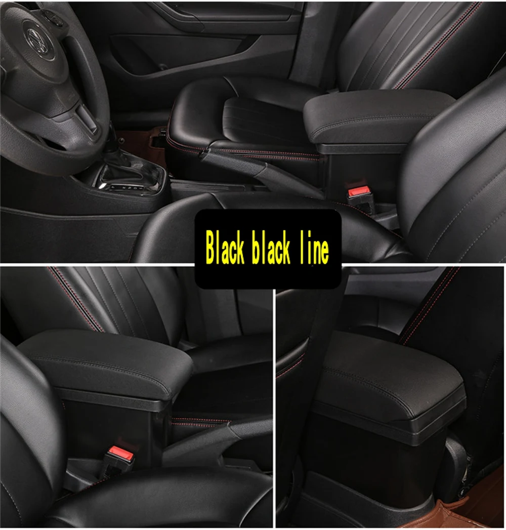  Reposabrazos caja para Rusia KIA K2 Rio 3 2016 2012 2015 2014 2013 2012 de almacenamiento USB organ
