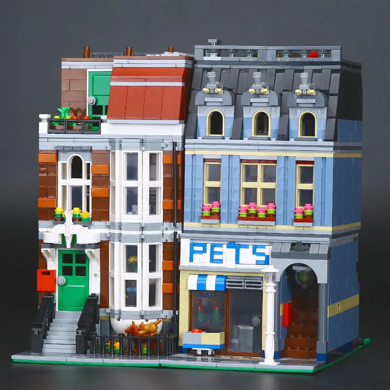 

L Models Building toy Compatible with Lego L15009 2128PCS Pet's Shop Blocks Toys Hobbies For Boys Girls Model Building Kits