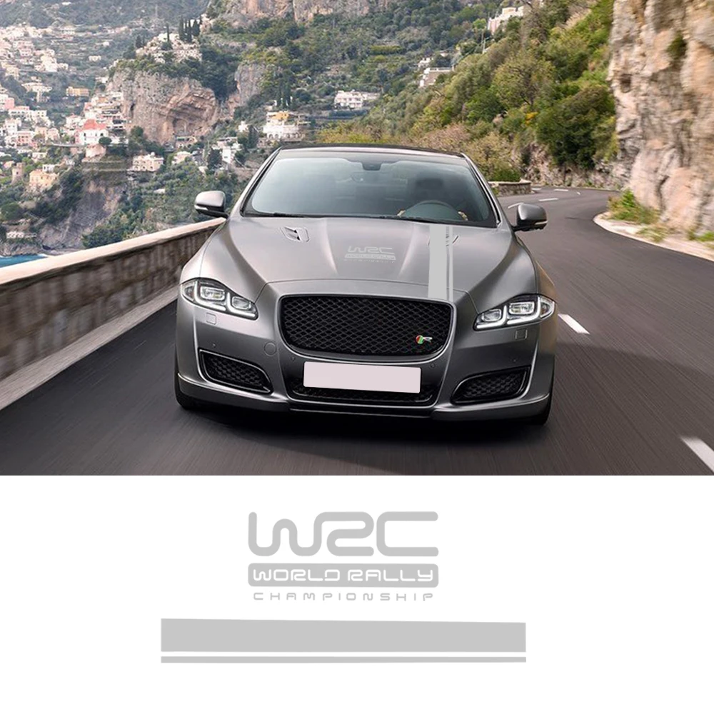 Автомобильные наклейки для Jaguar XJ X350 X358 X351 XF X250 X260 F Pace Type I Stripe Exterior Trim World Rally