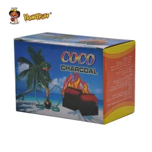 [HORNET] 72 кубика/коробка "кокосовый уголь" уголь для кальяна 1 кг/коробка Премиум кальяна уголь "в 3 раза дольше, чем любой другой уголь"