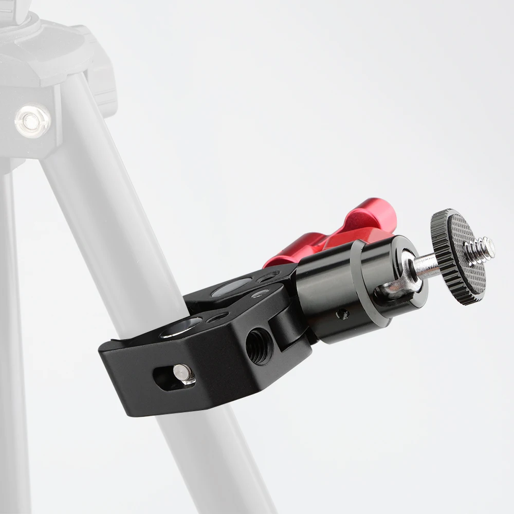 CAMVATE Super Clamp_Screw Thread_Ball Head Mount_Handle