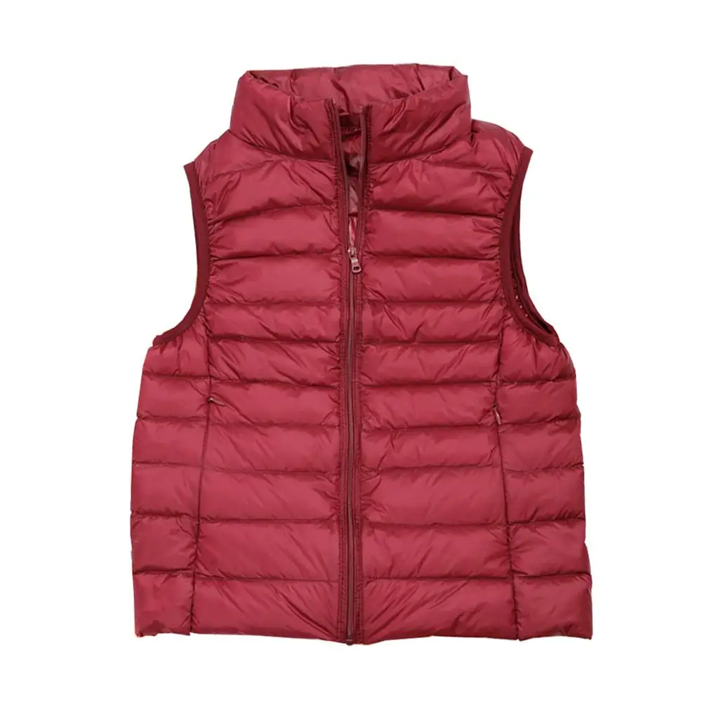 

Spring Autumn Winter Women Ultralight Down Vest Slim Sleeveless Jacket Short Coats Ladies Casual Vest Spring Outwear Waistcoat