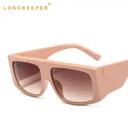 2019 Новый большой кадр градиентные оттенки женские крупные солнцезащитные очки Винтаж Квадратные Солнцезащитные очки классические очки