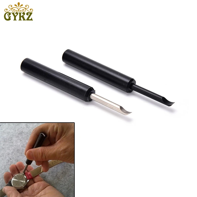 

1PCS Watch Back Clock Cover Removal Remover Opener Knife Professional Watchmaker Repair Fix Tool abridor relogio Black Sliver
