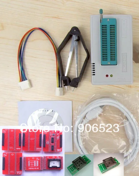 

Free shipping High Speed NEW TL866A Universal EEPROM SPI TSOP BIOS MCU true USB Programmer support 13143 chips with 8 adapters