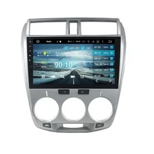 2GB RAM 10.1″ Octa Core Android 6.0 Car Audio DVD Player for Honda City 2006-2013 With Radio GPS WIFI Bluetooth TV USB DVR OBD