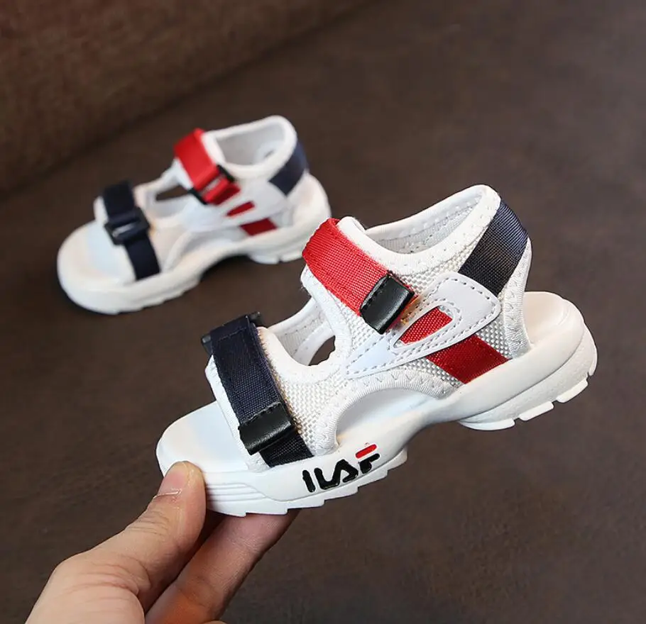 Baby comfortable sandals 2019 summer new boy girls beach shoes kids casual sandals children fashion sport sandals size 21-30