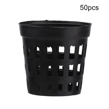 

50PCS Aquarium Fish Tank Water Planting Basket Plastic Aquarium Plants Baskets Garden Flower Vase Hanging Basket