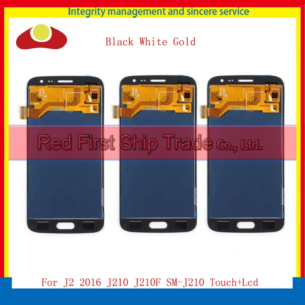10 шт./лот DHL Высокое качество для Samsung Galaxy J2 2016 J210 J210F SM-J210 ЖК Дисплей Сенсорный
