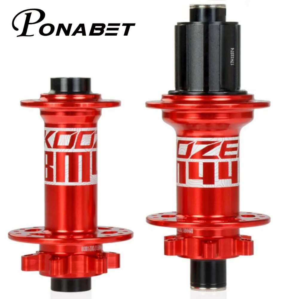 Велосипедная ступица PONABET Koozer Boost XM440 MTB передняя велосипедная 15x110 мм Задняя 12x148