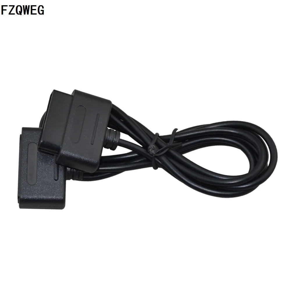 

FZQWEG Black Extension Cable Cords for SNES Game Extension Cable for Super Nintendo SNES Controller