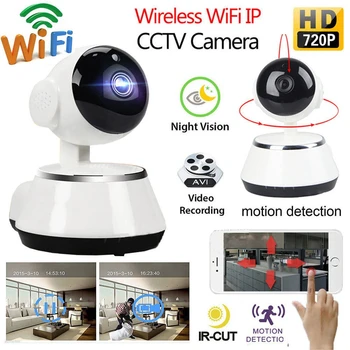 

720P HD Night Vision Wireless IP Camera Wifi Camera Wifi Home Security Surveillance Camera Baby Monitor P2P CCTV Mini Cameras