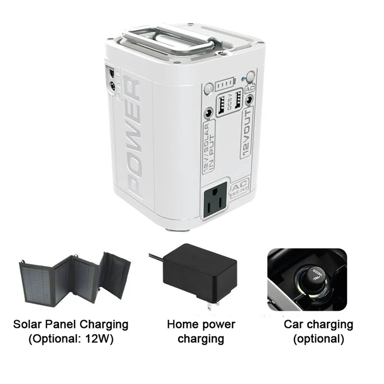 

Multi-function super car emergency 12v jump starter with sos light AC power station