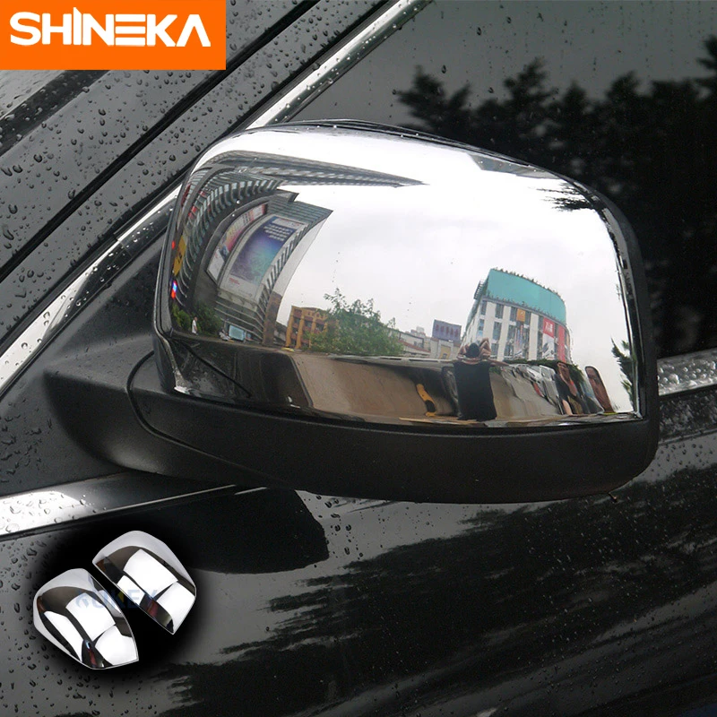 Зеркальные Чехлы SHINEKA для Jeep Grand Cherokee 2011 17 боковая крышка зеркала заднего вида