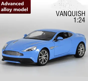 

1:24 Aston Martin advanced alloy car toy,diecast metal model,2 open doors toy vehicle,Precious collection model free shipping