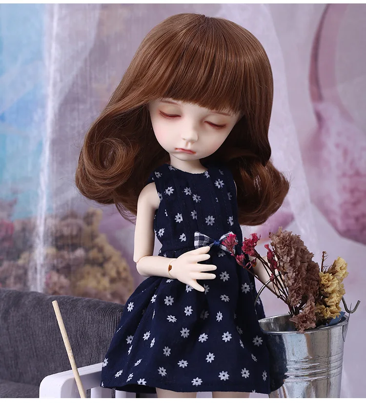 Imda 3,0 Colette Спящая голова 1/6 BJD SD кукла тело девочки мальчики Смолы Фигурки Игрушка История 4