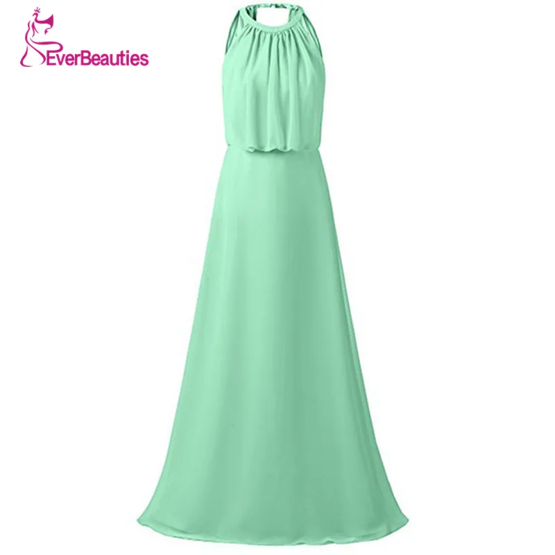 Mint-Green-Robe-Demoiselle-D-Honneur-Bridesmaid-Dresses-2017-Chiffon-Pleat-Halter-Floor-Length-Vestido-Madrinha.jpg_640x640