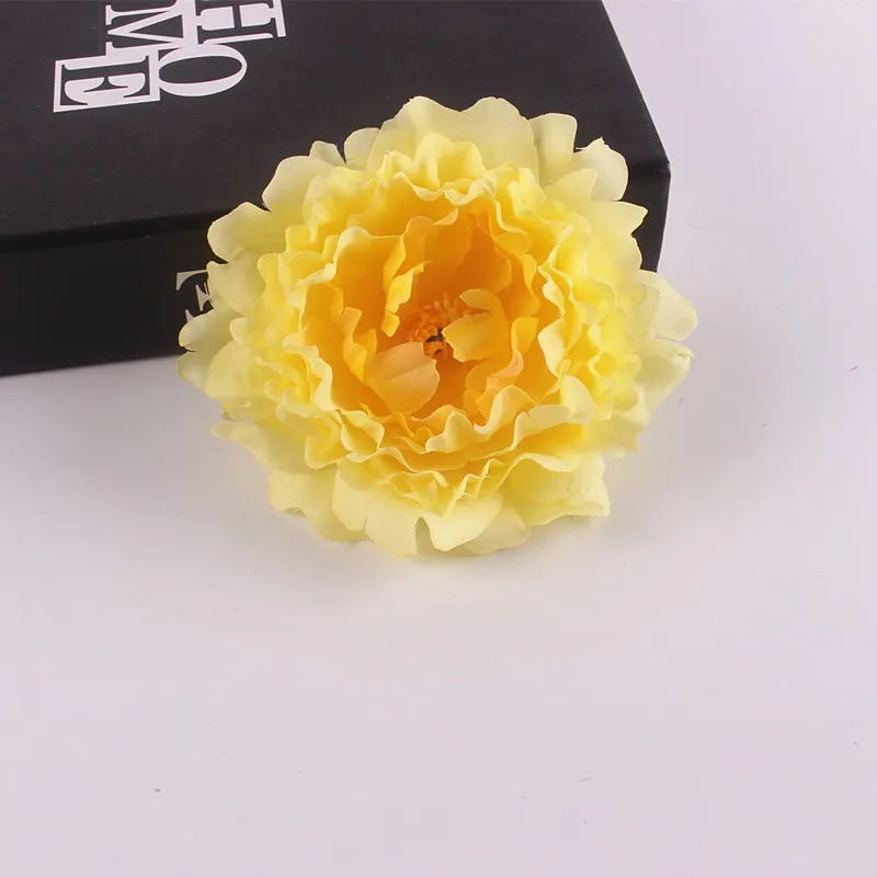 Artificial peony flower heads DIY Multicolor Road lead wedding flower Bouquet hotel background wall decor accessories flores (16)