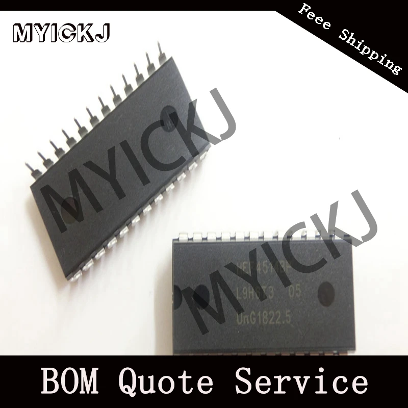 

5pcs HEF4514BP 1-16 DECOD/DEMUX 24-DIP IC CHIP