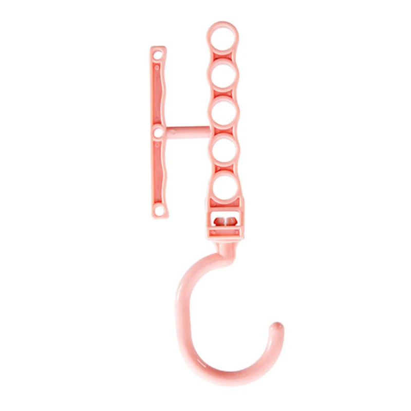 

Plastic Multilayer Hanger Hook Household Non-slip Wardrobe Clothes Hanger Fixed Windbreak Buckle TN99