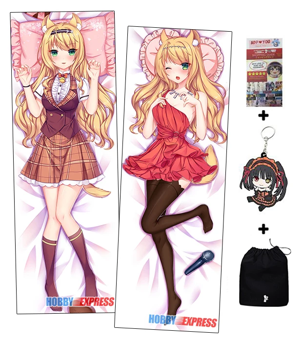 Hobby Express Dakimakura Japanese Otaku Waifu Hugging Body Pillow Cover