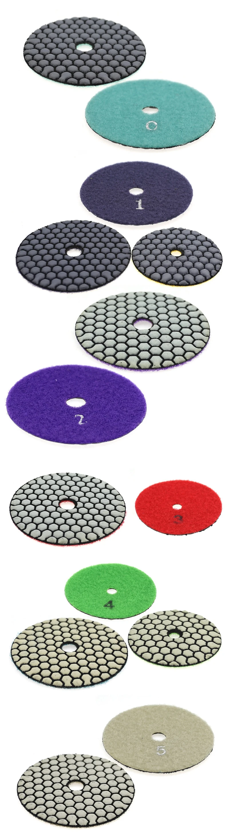 dry polishing pad