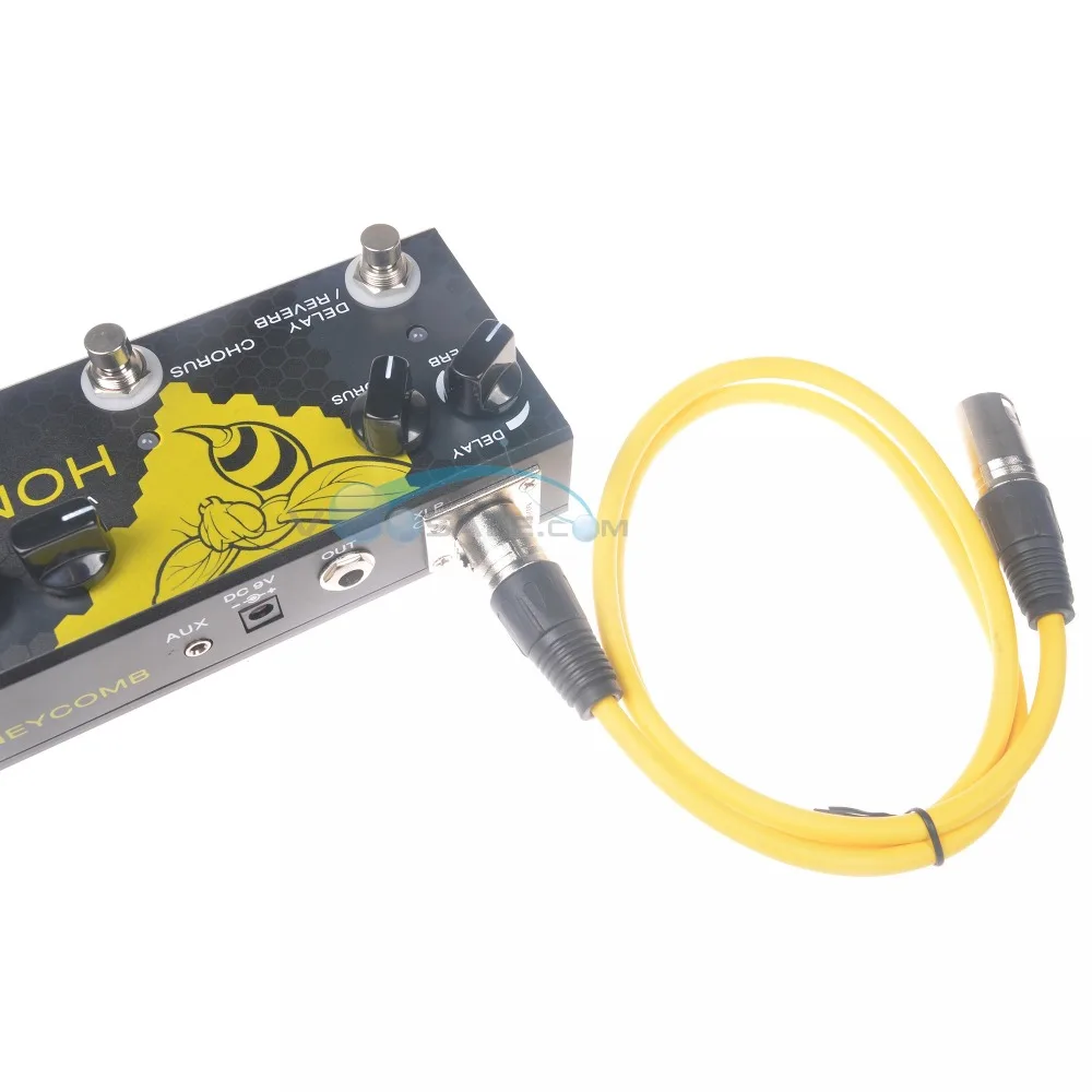 Caline CP-48 Acoustic Guitar Multi Effects Pedal Honeycomb 9V Guitar Pedal Effect Guitar Accessories Guitar Parts With XLR Cable Caline CP-48 Acoustic Guitar Multi Effects Pedal Honeycomb 9V Guitar Pedal Effect Guitar Accessories Guitar Parts With XLR Cable