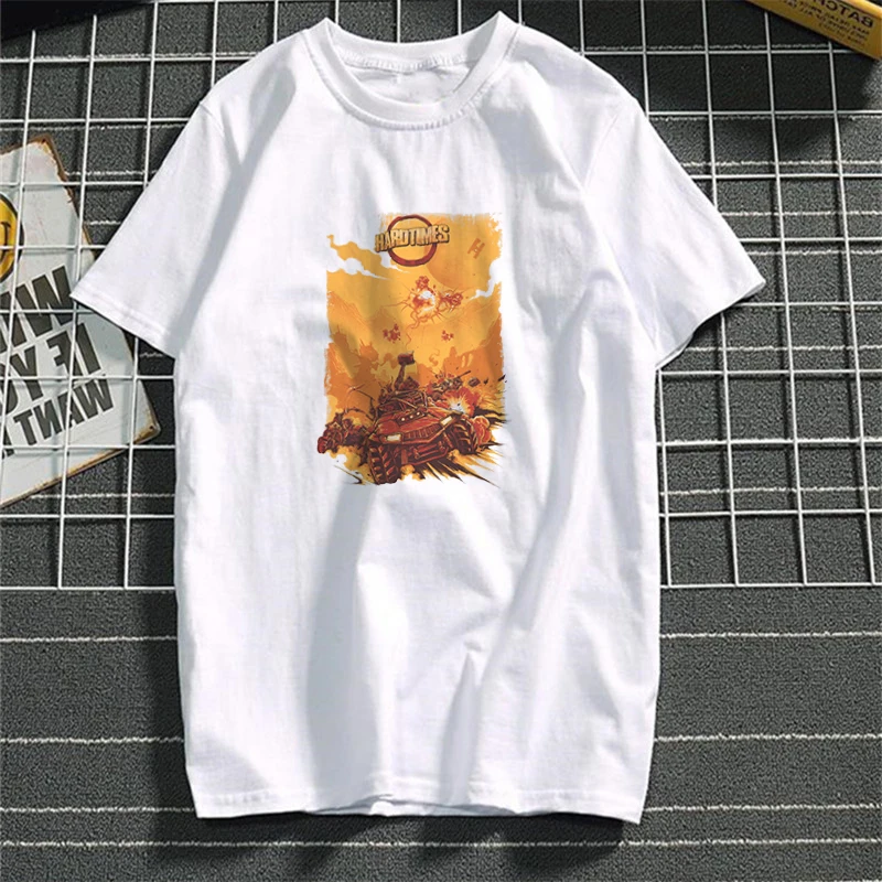 

2019 New Cotton Tshirt Women Harajuku Aesthetic Borderlands Game T shirt Short Sleeve Femme T-shirt Modis Tops & Tees Streetwear