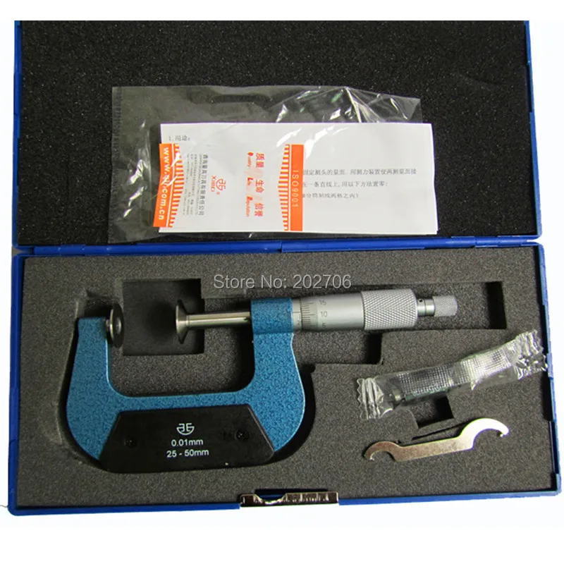 qinghai 25-50mm disk micrometer (2)