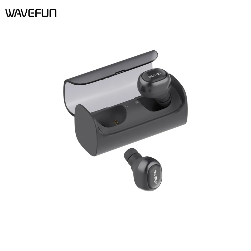 Wavefun TWS earbuds мини беспроводные наушники bluetooth блютуз наушник встроенный микрофон с