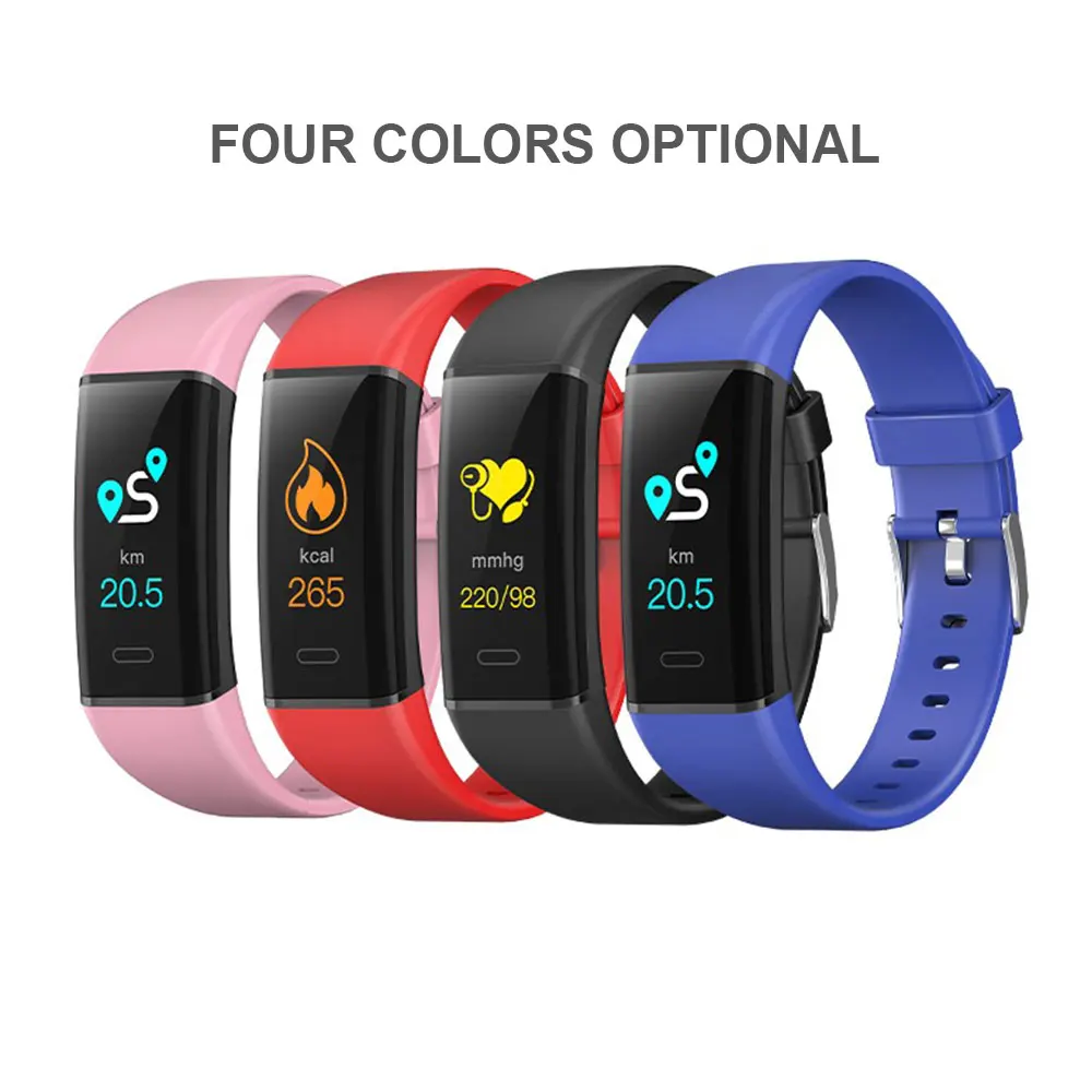 

Smart Bracelet Women Fitness Tracker Sport Smartband Blood Pressure Men Waterproof Wristband Heart Rate Monitor For Android iOS
