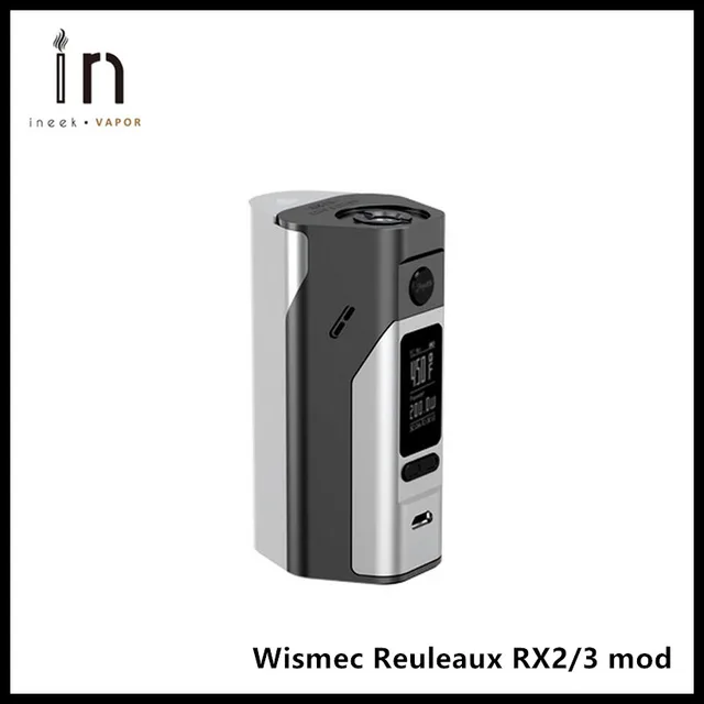 Оригинал wismec reuleaux rx2/3 tc 150 Вт 200 Вт окно мод с возможностью расширения прошивки Reuleaux RX2-3 TC RX23 Temp Управления Мод VS RX200S Mod