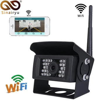 

Sinairyu Wireless Backup Camera for Truck,RV,Camper,Trailer. WiFi Vehicle Rear View Camera Work with iphone or Andriod Devices